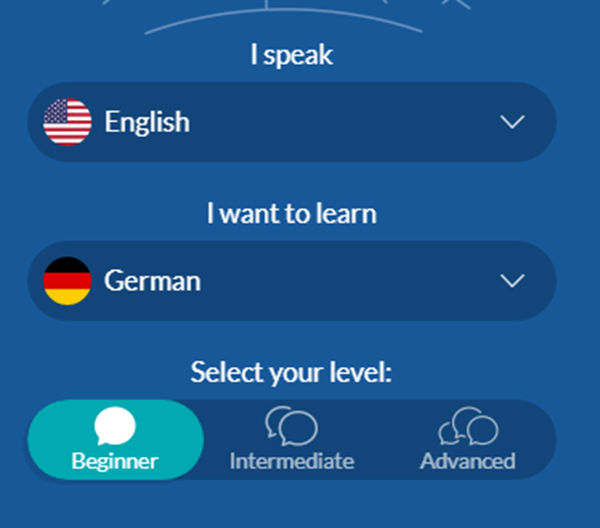 Choose Your German Proficiency Level