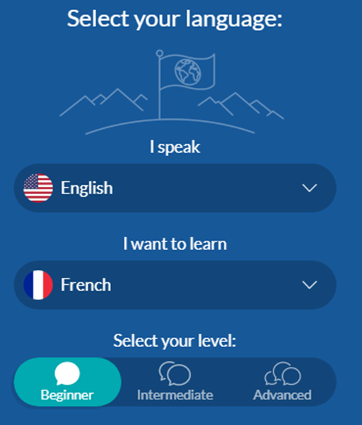 Mondly's French Language Proficiency Check
