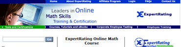 ExpertRating Math Certification