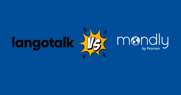 Langotalk vs Mondly